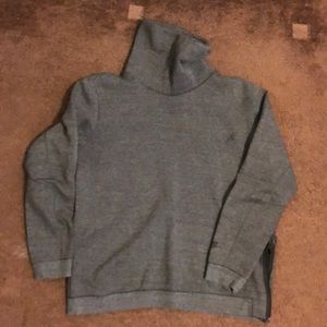 Grey Nike Cow neck dry fit